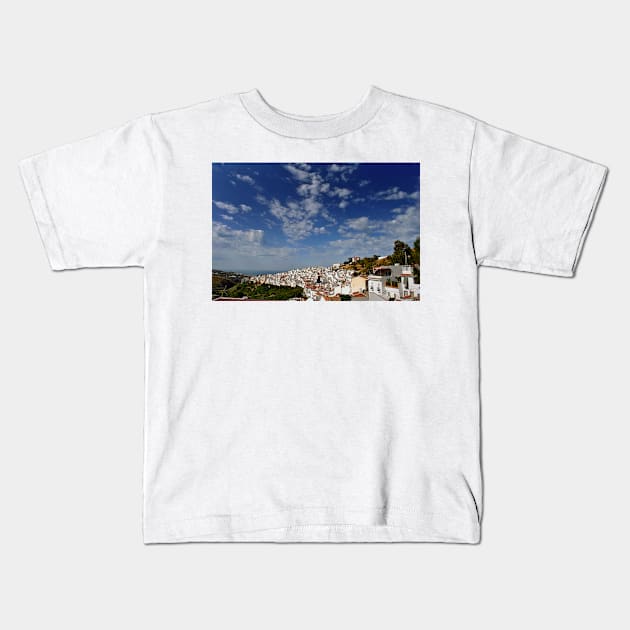 Torrox Costa Del Sol Andalusia Spain Kids T-Shirt by AndyEvansPhotos